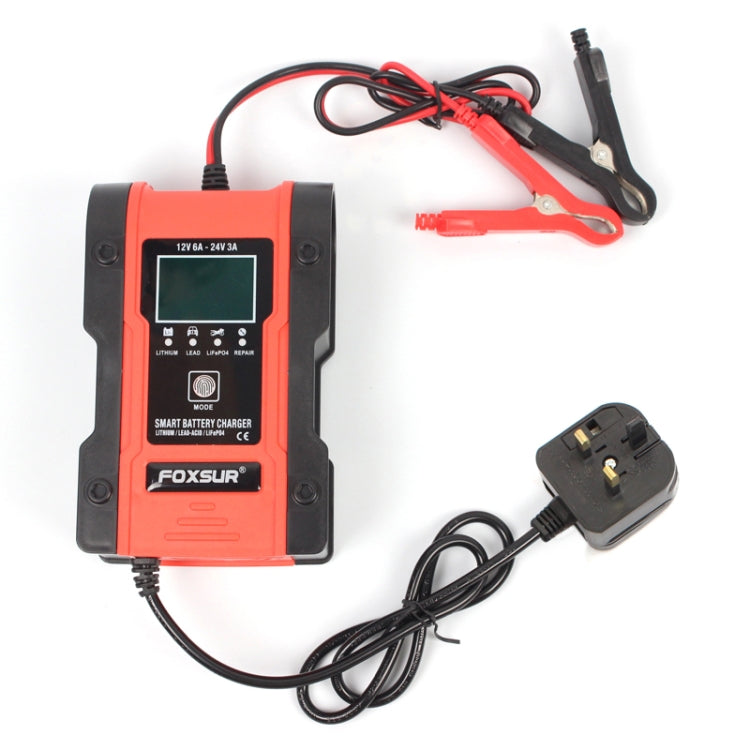 FOXSUR 12V-24V Car Motorcycle Repair Battery Charger AGM Charger ÎҵÄÉ̵ê