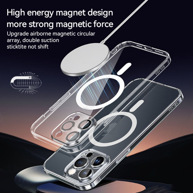 SULADA Jingpin Series MagSafe All-inclusive Lens Electroplated TPU Phone Case