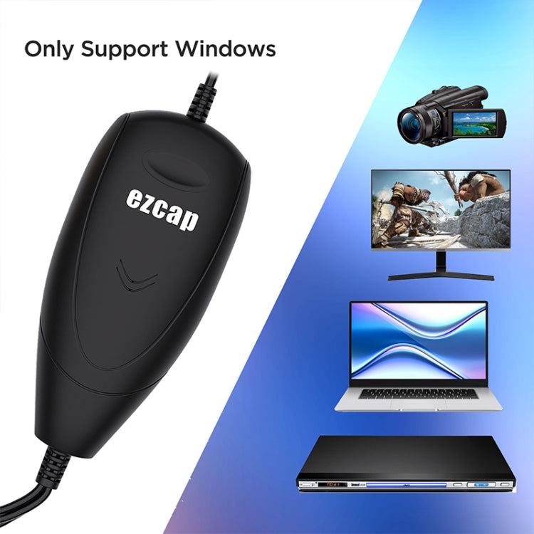 Ezcap 172 USB 2.0 Audio Video Grabber Capture Card Support Windows System Reluova