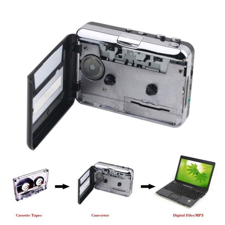 Ezcap 218 USB USB Cassette Capture Tape to MP3 Converter Cassette Recorder Player Reluova