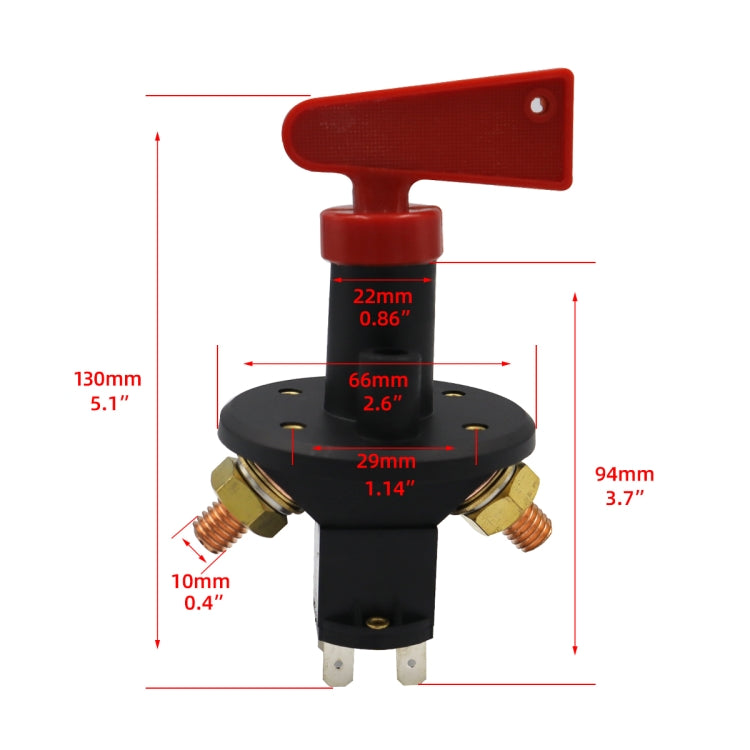 CP-0562 Racing 4 Terminal Battery Isolator Power Off Switch ÎҵÄÉ̵ê