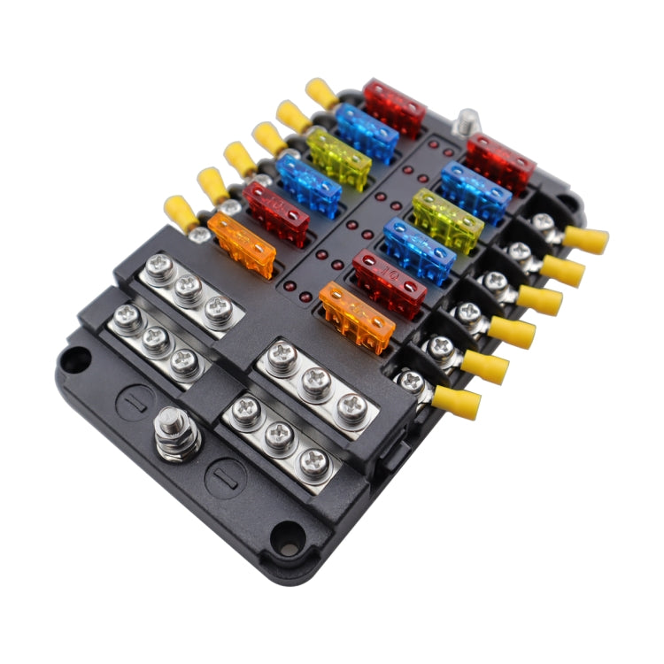 CP-4039 12 Way Fuse Block with 24pcs Fuses and 12pcs Terminals ÎҵÄÉ̵ê