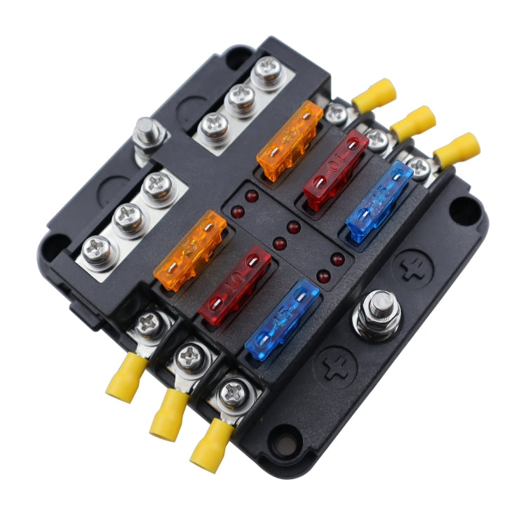 CP-4040 6 Way Fuse Block with 12pcs Fuses and 12pcs Terminals ÎҵÄÉ̵ê