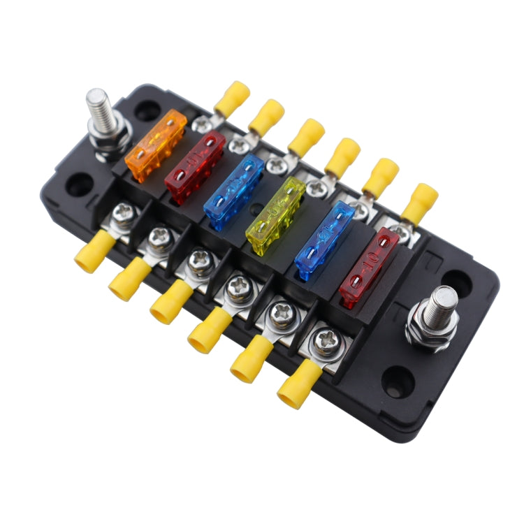 CP-4041 Vertical 6 Way Fuse Block with Fuses and Terminals ÎҵÄÉ̵ê