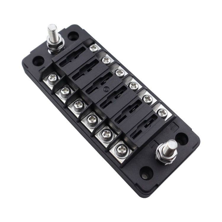 CP-4041 Vertical 6 Way Fuse Block with Fuses and Terminals