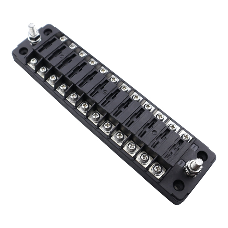 CP-4042 Vertical 12 Way Fuse Block with 12pcs Fuses and 12pcs Terminals