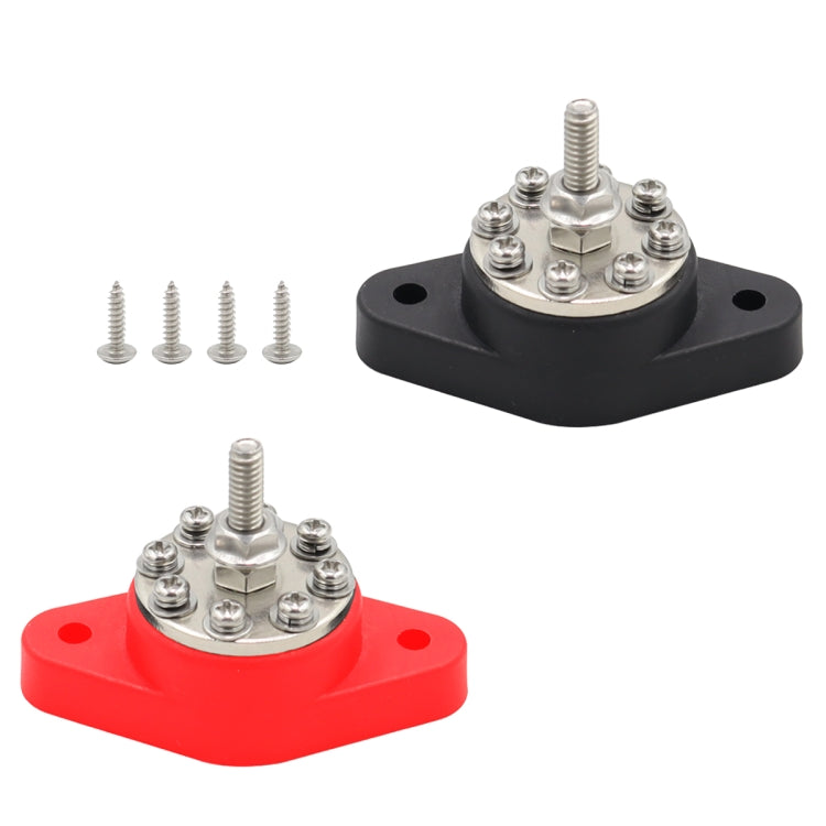 CP-4099 5/16 inch M8 RV Yacht 8-way Terminal Stud with 2pcs M5x20 Screws