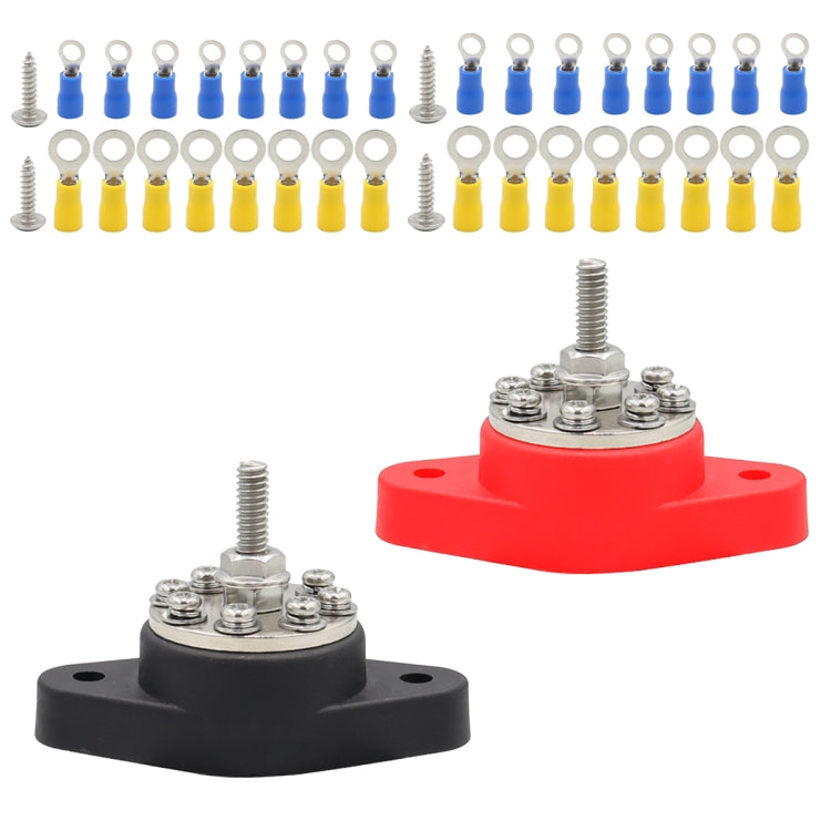 CP-4102 5/16 inch M8 RV Yacht 8-way Terminal Stud with 2pcs M5x20 Screws + Terminals ÎҵÄÉ̵ê