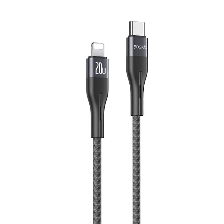 Yesido CA155 PD 20W USB-C / Type-C to 8 Pin Charging Data Cable, Length: 1m