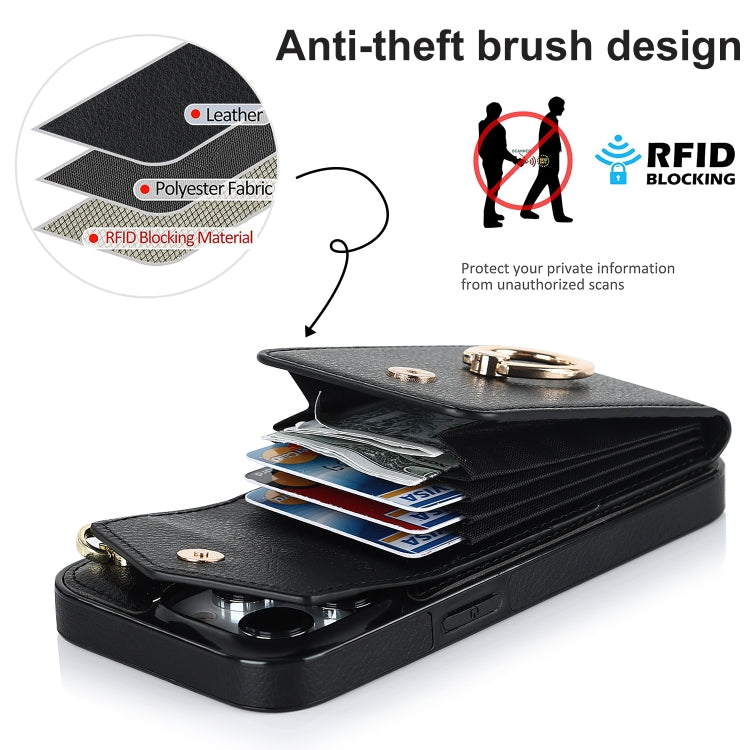 Ring Holder RFID Card Slot Phone Case, Series 1