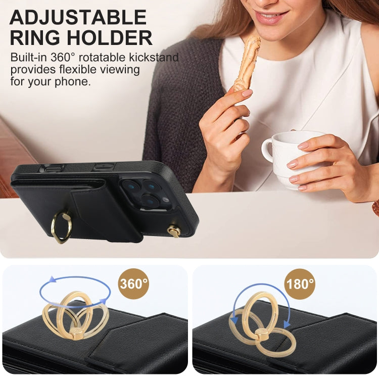 Ring Holder RFID Card Slot Phone Case, Series 2