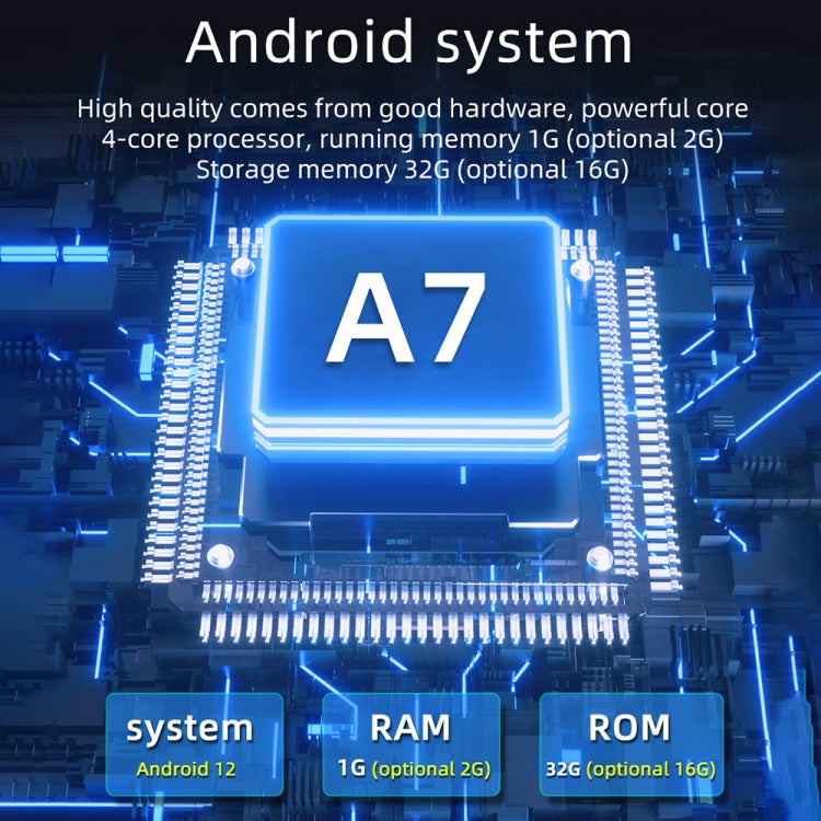 SWM 686 6.86 inch Android 12 Car Navigation Machine Radio Receiver Support Mobile Phone Interconnection