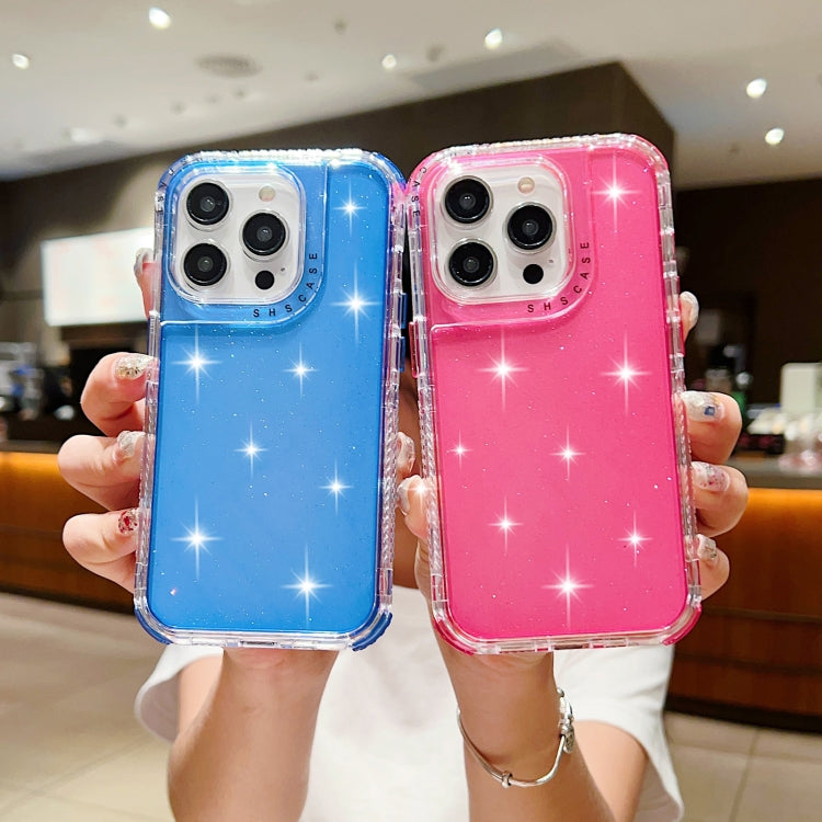 Glitter Powder 3-in-1 TPU + PC Phone Case, Series 1