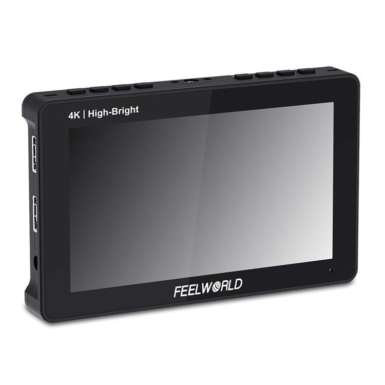 FEELWORLD F5 ProX 5.5 inch 1600nit High Bright Touch Screen DSLR Camera Field Monitor 4K HDMI F970 Install and Power Kit