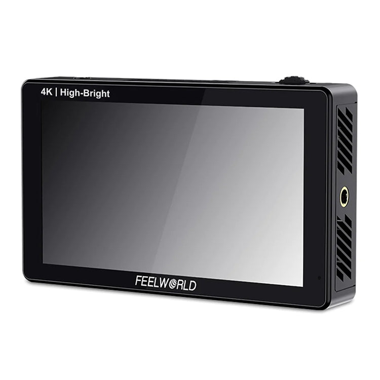 FEELWORLD LUT5E 5.5 inch High Bright 1600nit Touch Screen DSLR Camera Field Monitor F970 External Power and Install Kit 4K HDMI 1920X1080 IPS Panel