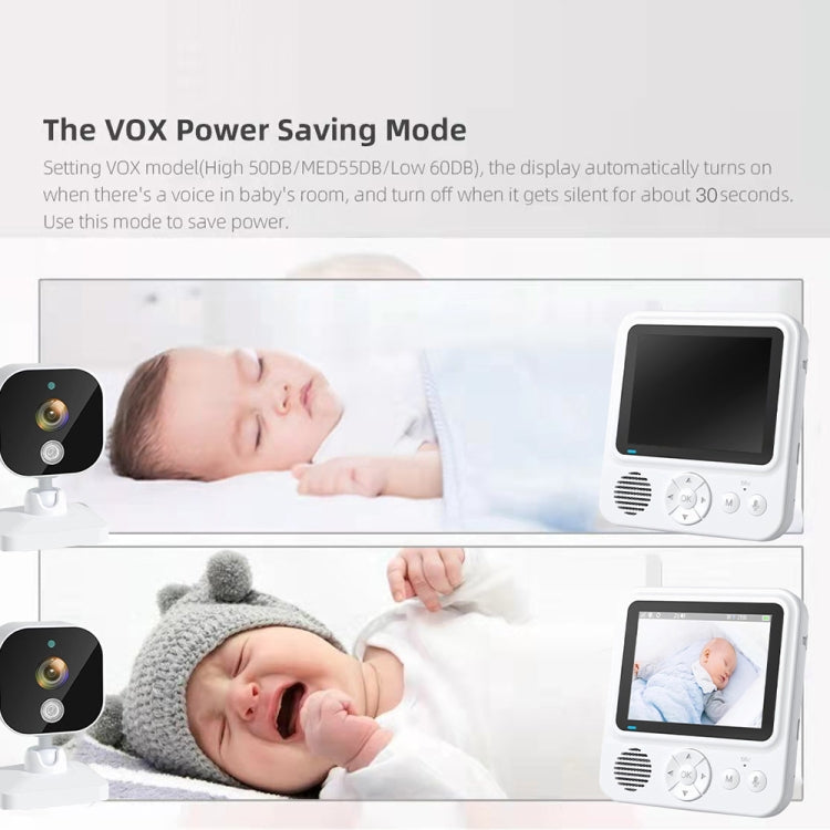 ABM900 2.8 inch Wireless Video Night Vision Baby Monitor Security Camera