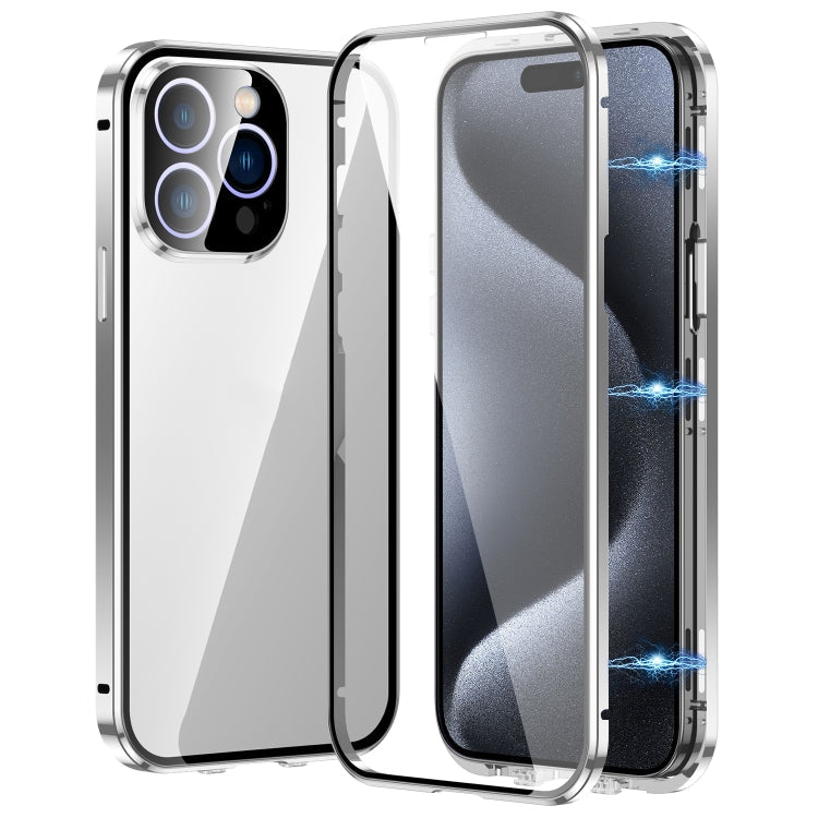 Magnetic Double-buckle HD Tempered Glass Phone Case, Series 2