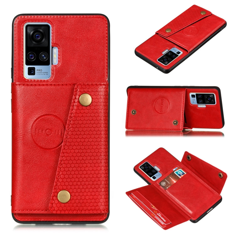 Double Buckle PU + TPU Shockproof Magnetic Protective Case with Card Slot & Holder, Series 1 My Store