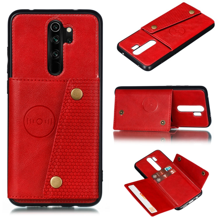 Double Buckle PU + TPU Shockproof Magnetic Protective Case with Card Slot & Holder, Series 2 My Store