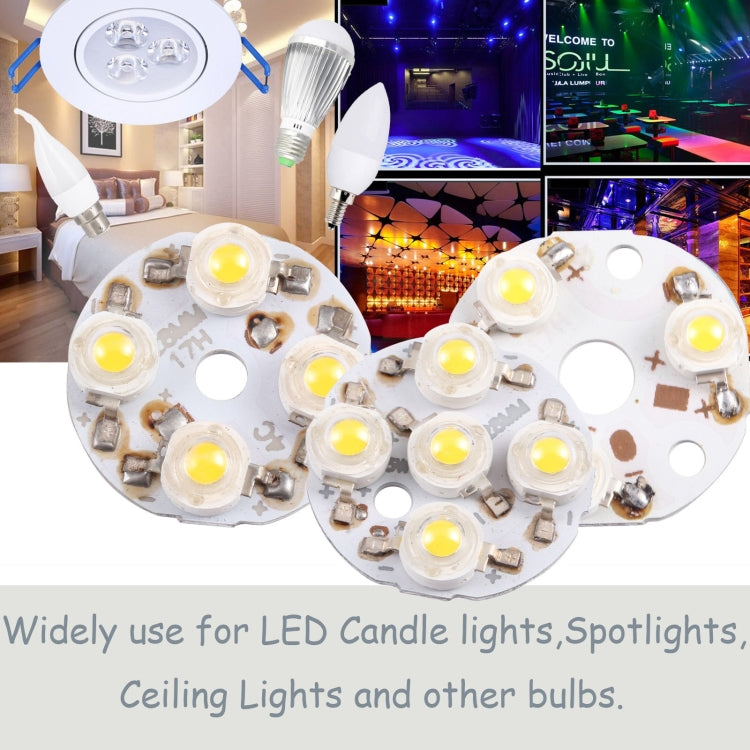 3W 3 LEDs Module Lamp Ceiling Lighting Source 32mm, DC9V My Store