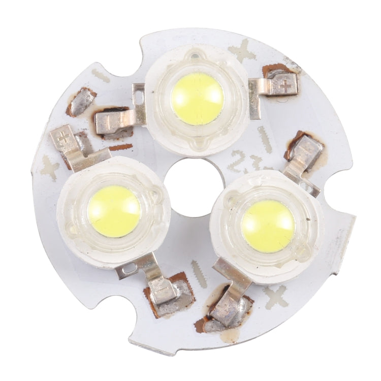 3W 3 LEDs Module Lamp Ceiling Lighting Source 23mm, DC9V