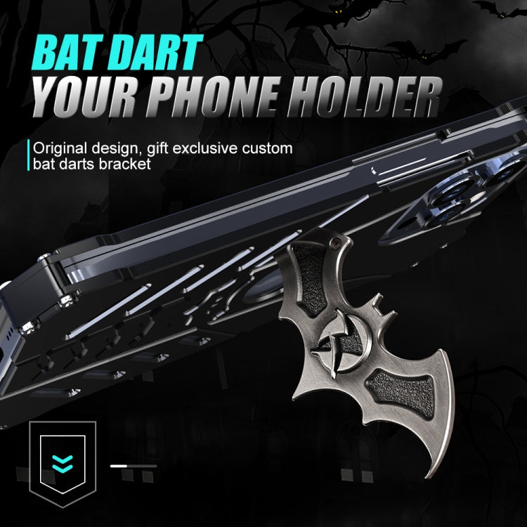 R-JUST Batman Hollow Metal Phone Protective Case