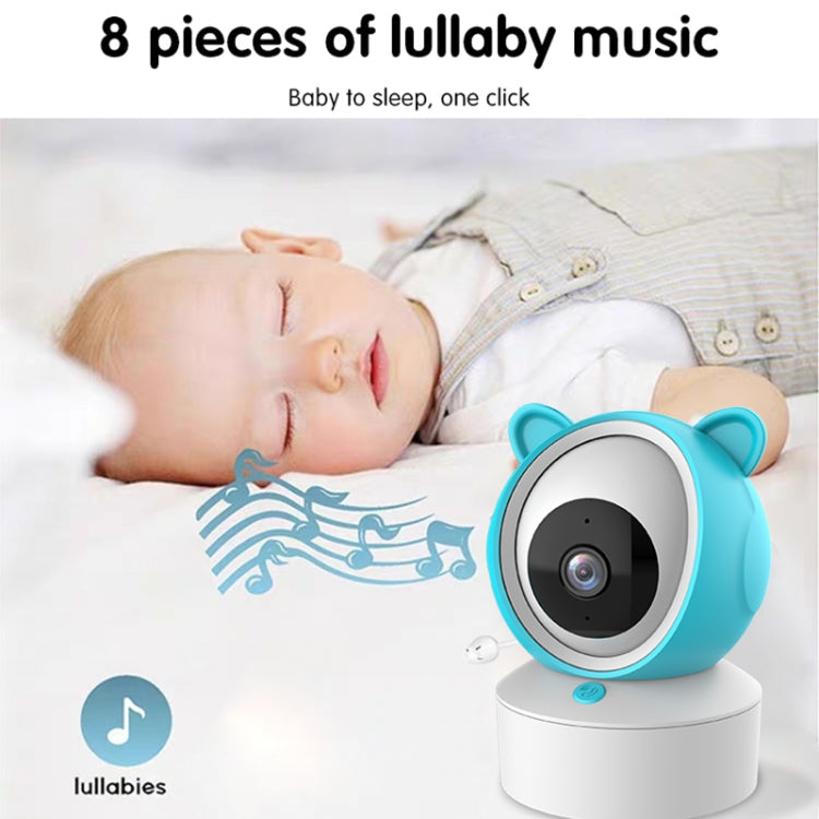 YE9-C1 5 inch Dual Mode 2.4G + 915M Video Night Vision Baby Monitor Security Camera