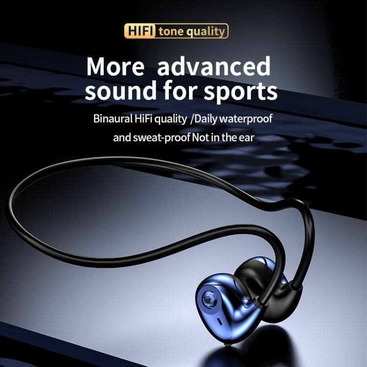 A59 Open Air Conduction Built-in Microphone Wireless Bluetooth Neckband Earphone