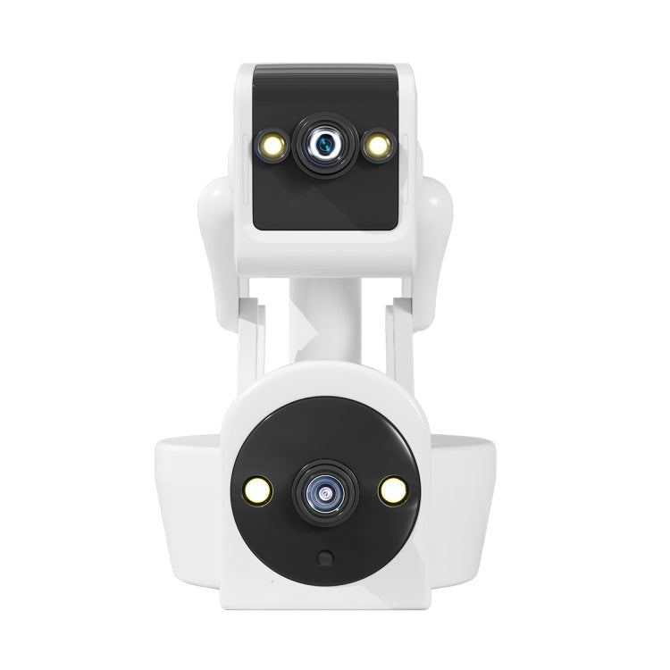 ESCAM PT212 4MP Dual Lens Robot Dog WiFi Camera Supports Cloud Storage/Two-way Audio/Night Vision