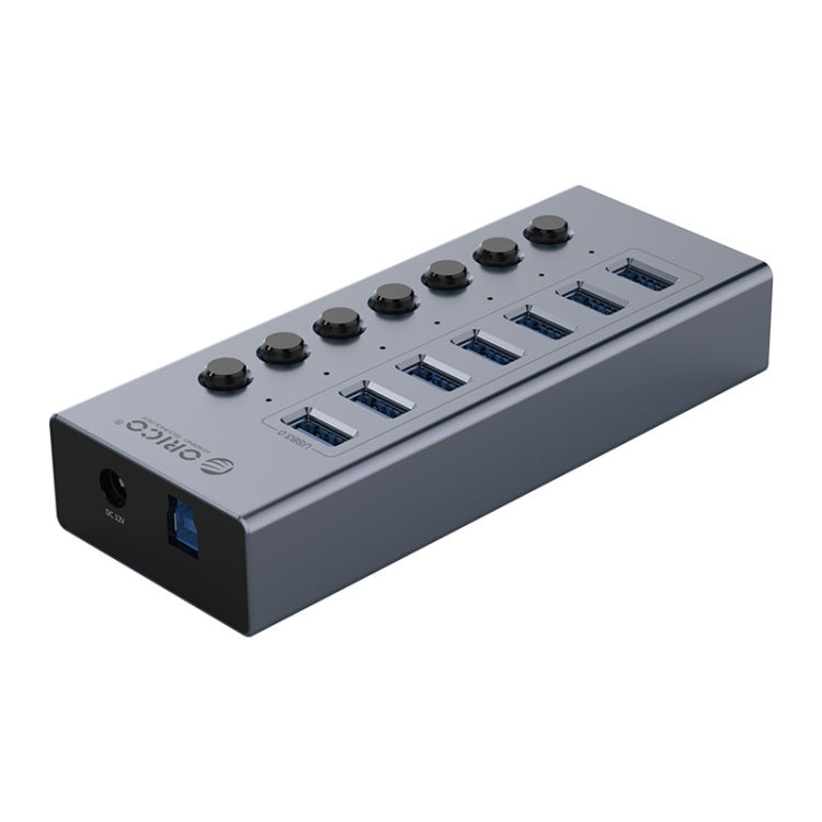 ORICO BT2U3-7AB-GY-BP 7 Ports USB 3.0 HUB with Individual Switches