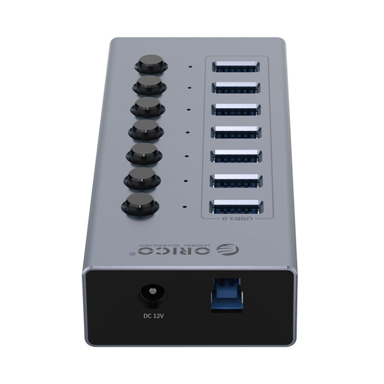 ORICO BT2U3-7AB-GY-BP 7 Ports USB 3.0 HUB with Individual Switches My Store