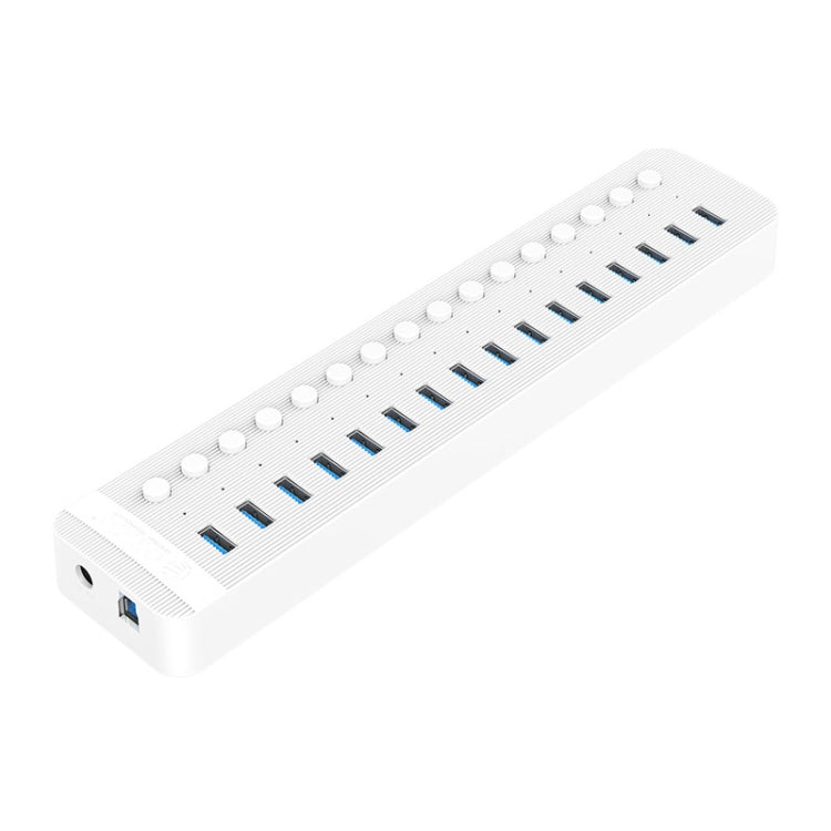 ORICO CT2U3-16AB Plastic Stripes 16 Ports USB 3.0 HUB with Individual Switches