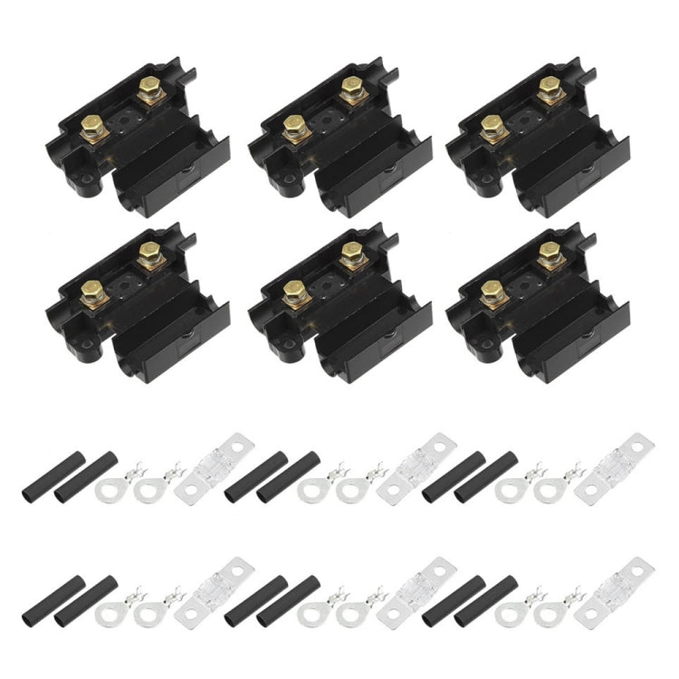 6 in 1 For Dual Battery Systems ANS Car Fuse Holder Fuse Box Kit