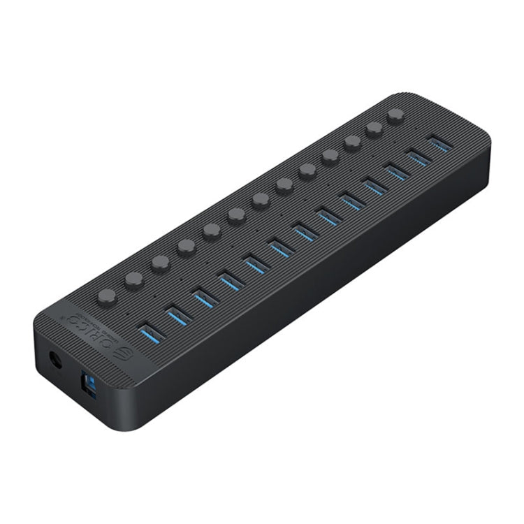 ORICO CT2U3-13AB Plastic Stripes 13 Ports USB 3.0 HUB with Individual Switches