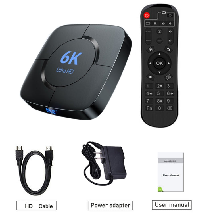 6K Ultra HD Android 12.0 Smart TV Box with Remote Control, Allwinner H616 1.5GHZ Quad-Core Reluova