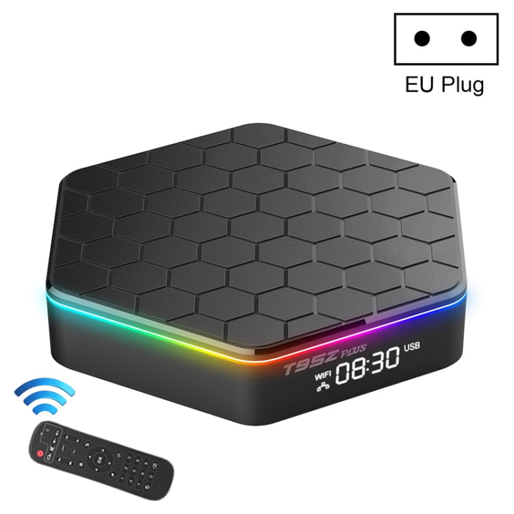 T95Z Plus 8K WiFi6 Android 12.0 Smart TV Box with Remote Control, Allwinner H618 Quad-Core