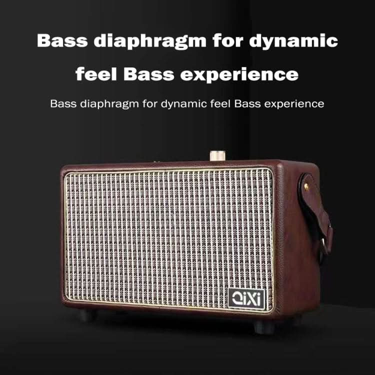 SK2025 Vintage Portable Outdoor Desktop Subwoofer Heavy Bass Wireless Bluetooth Speaker