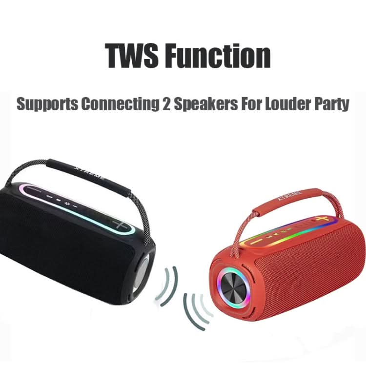 T&G P11 Pro 20W Portable 3D Stereo Bluetooth Speaker with RGB Colorful Light