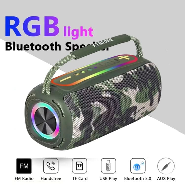 T&G P11 Pro 20W Portable 3D Stereo Bluetooth Speaker with RGB Colorful Light