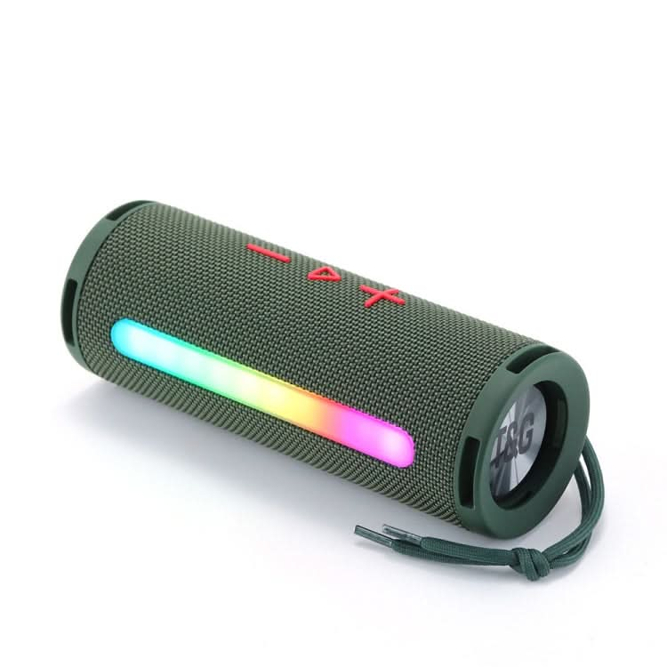 T&G TG374 Portable 3D Stereo Bluetooth Speaker Subwoofer Support FM / TF Card / RGB Light