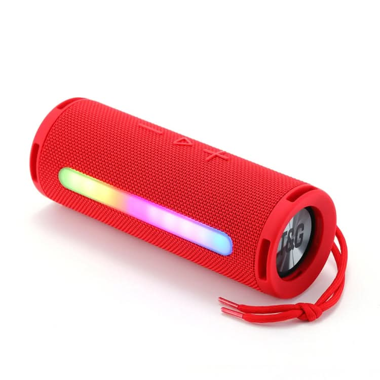 T&G TG374 Portable 3D Stereo Bluetooth Speaker Subwoofer Support FM / TF Card / RGB Light