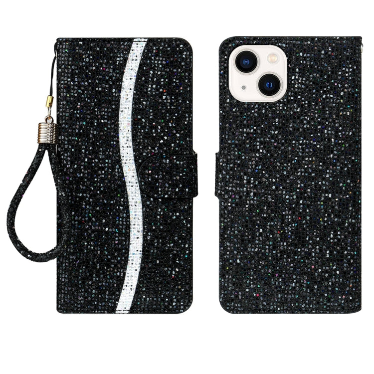 Glitter Powder Filp Leather Phone Case, Series 1