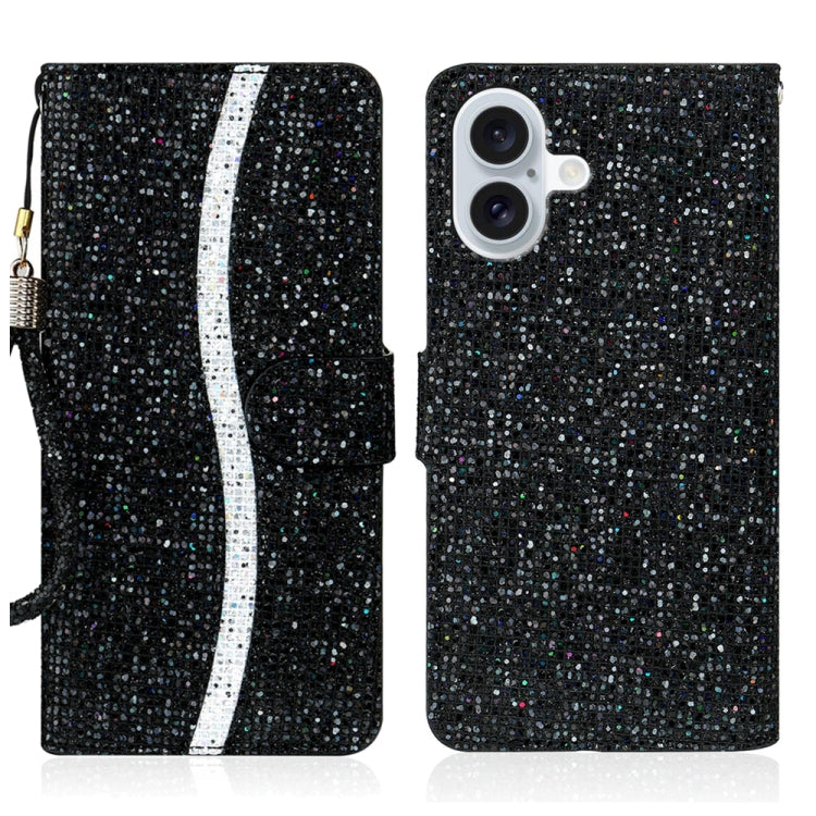 Glitter Powder Filp Leather Phone Case, Series 1