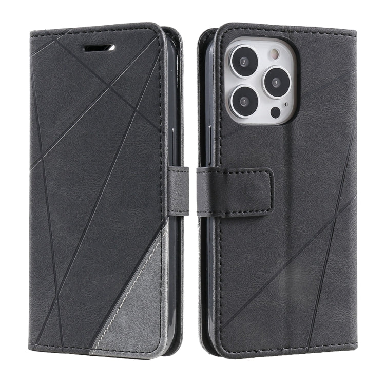 Skin Feel Splicing Leather Phone Case, Series 2