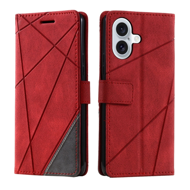 Skin Feel Splicing Leather Phone Case, Series 1