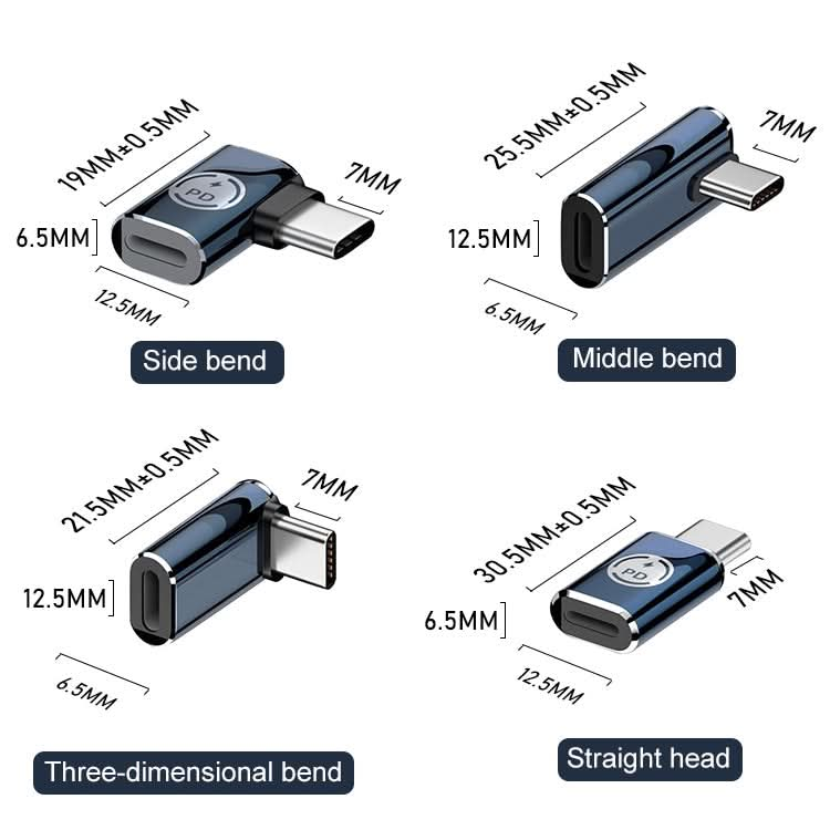 8 Pin to USB-C / Type-C Male Adapter Supports Charging & Data Transmission