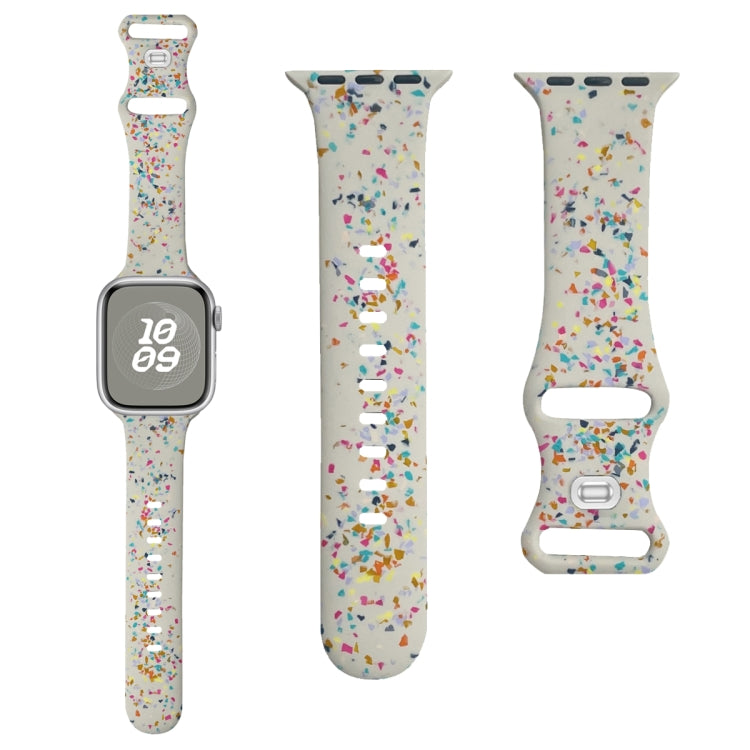 Floral Silicone Watch Band, Series 2