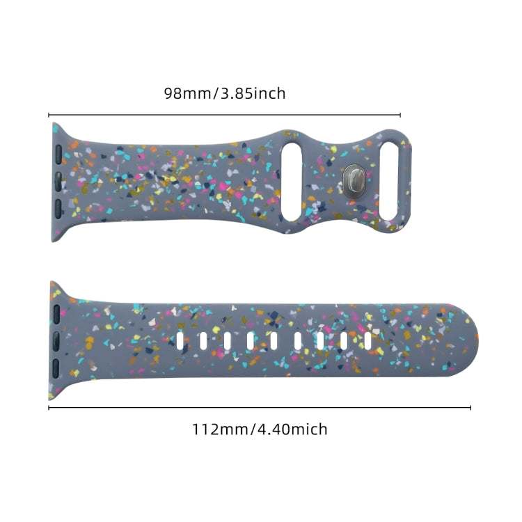 Floral Silicone Watch Band, Series 1