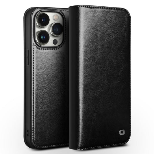 QIALINO Classic Genuine Leather Phone Case