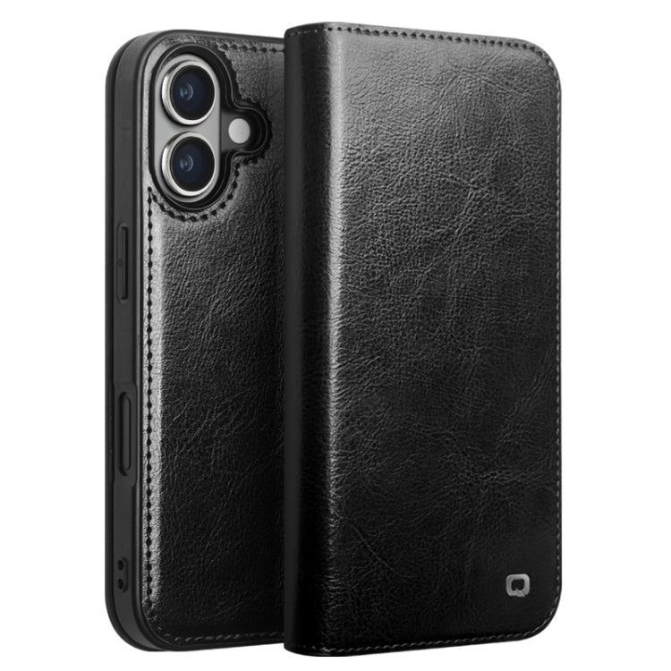 QIALINO Classic Genuine Leather Phone Case